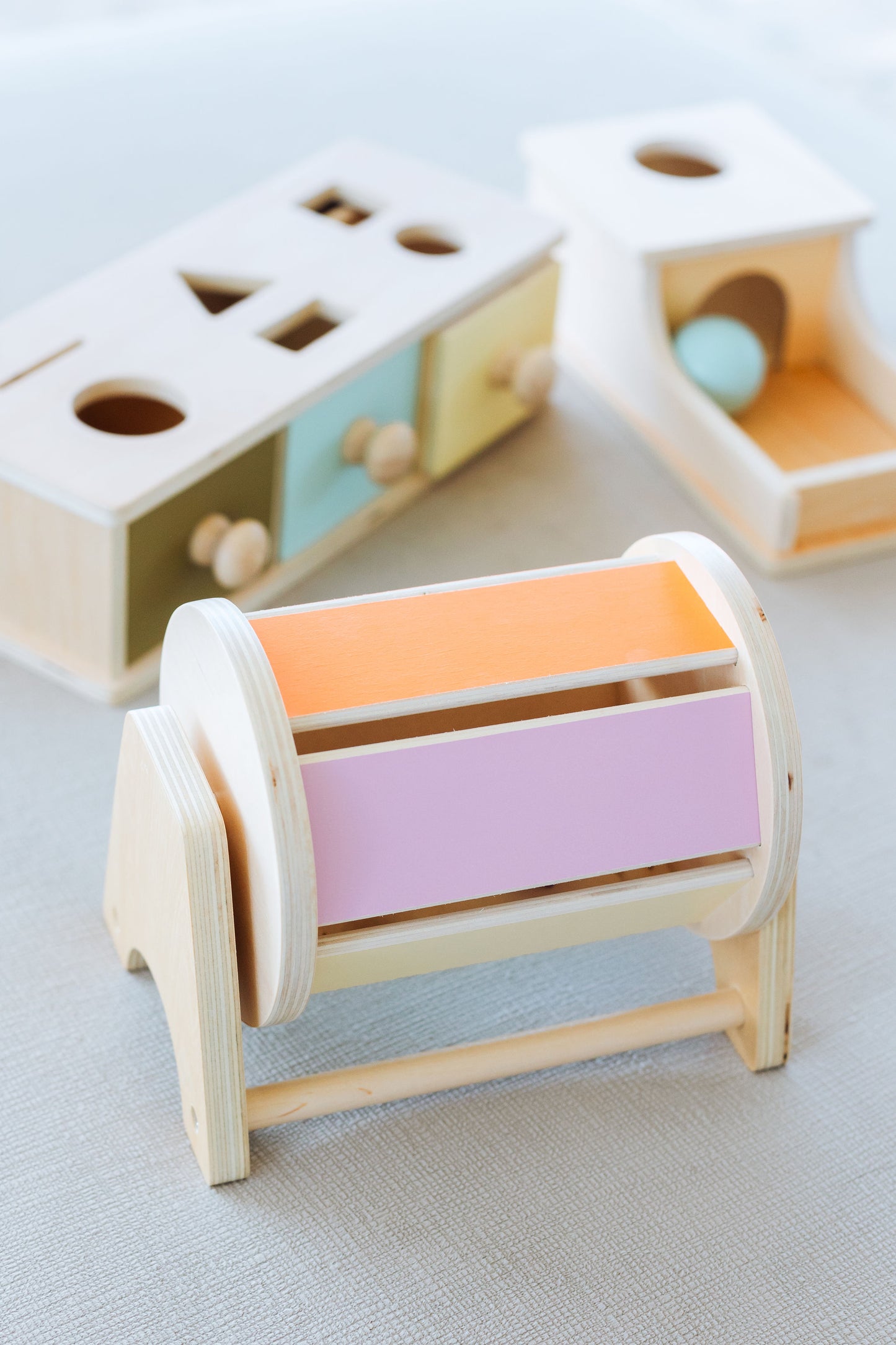 Wooden Bell Spinner