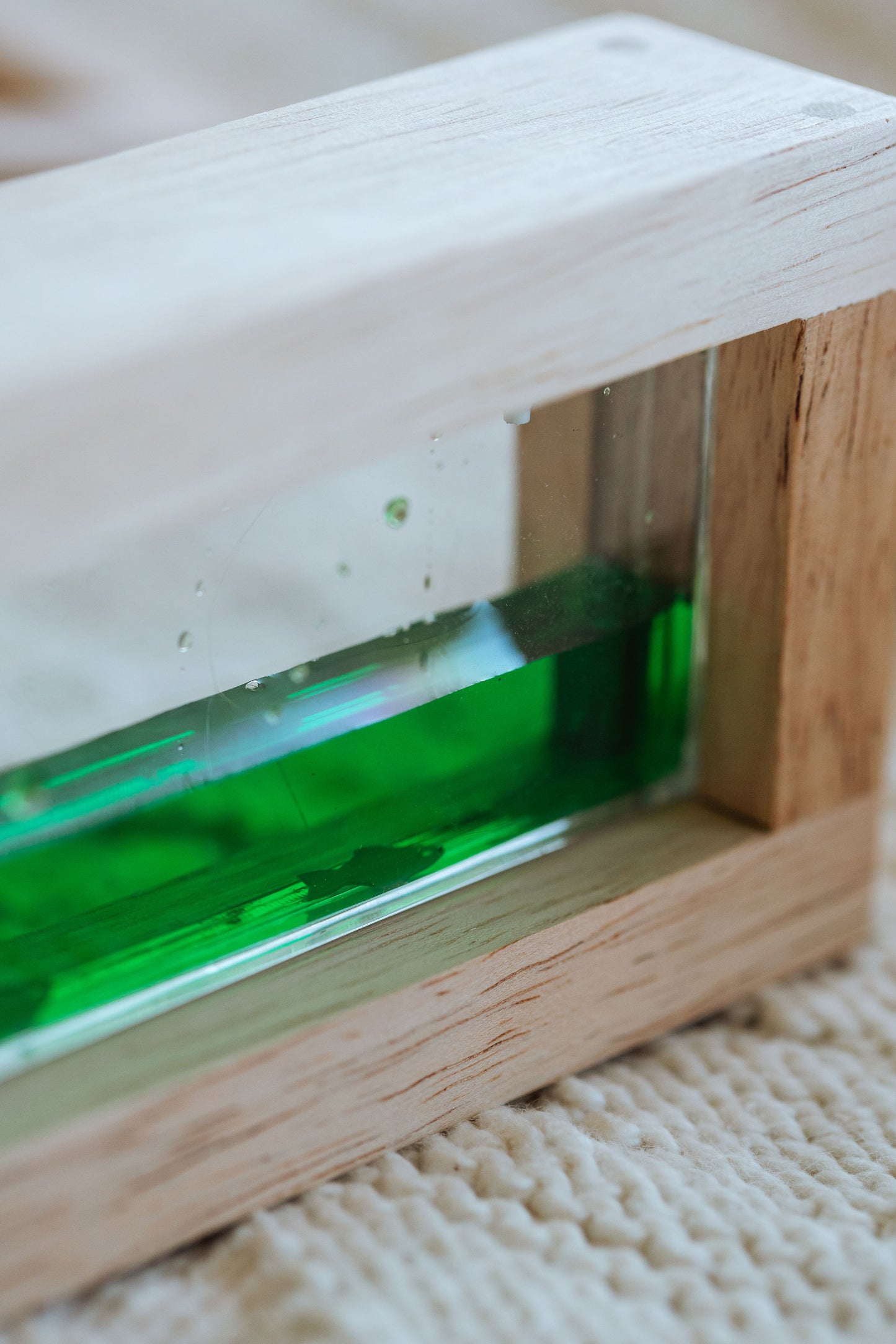 Rainbow Sensory Water Blocks